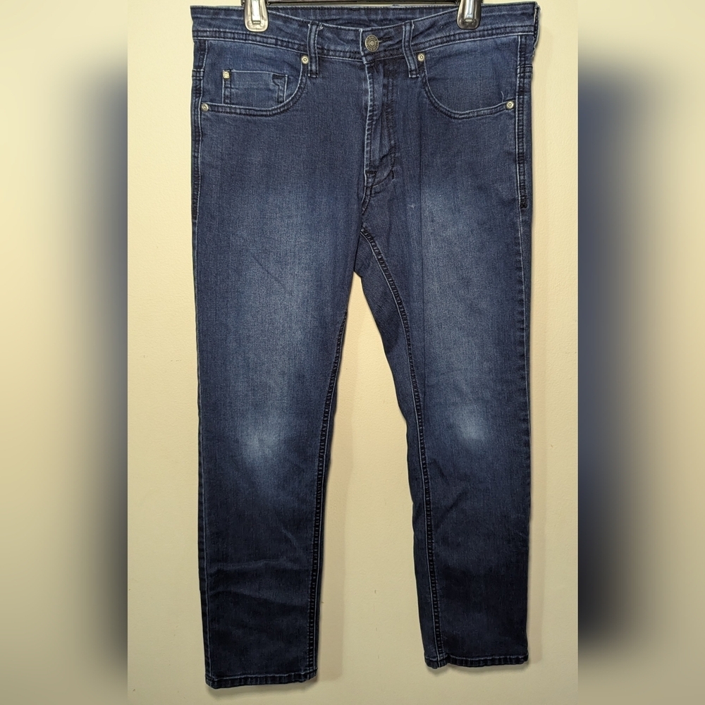 Buffalo David Bitton Axel Slim Stretch Jeans Medium Wash Men's Size 32x30